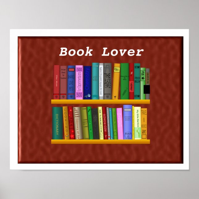 Book Lover Poster (Front)