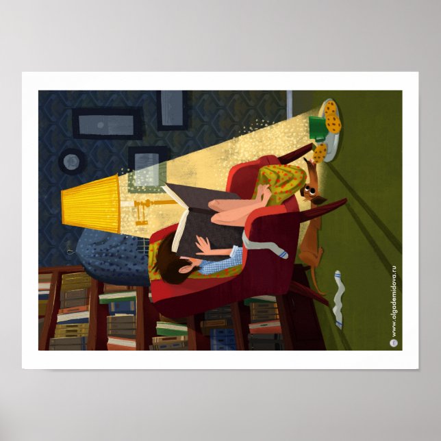 Book lover poster (Front)