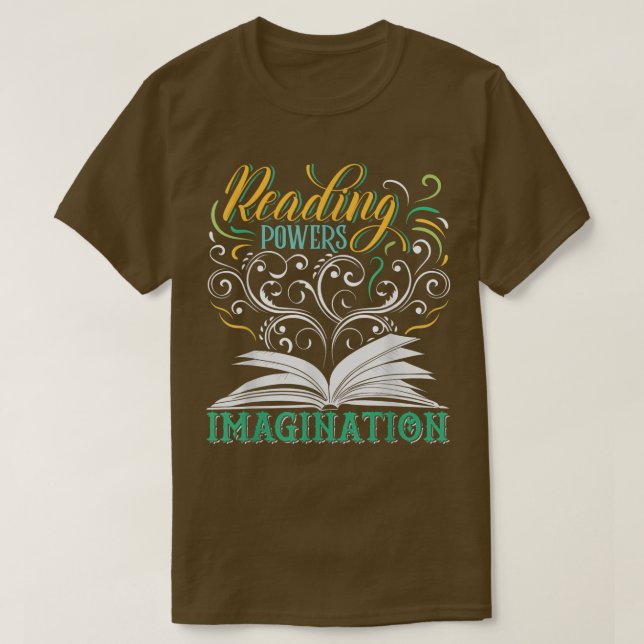 Book Lover Quote Bookworm Pun Book Reading Text De T-Shirt (Design Front)