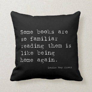 Book Lover Quote Reading Librarian Writer Throw Pillow