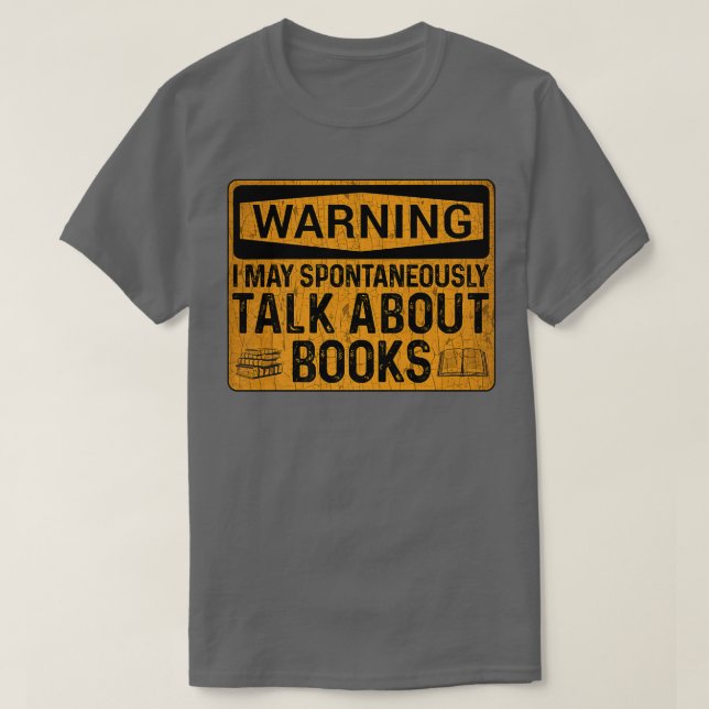 Book Lover Reader Bookworm Reading Addict Books Wa T-Shirt (Design Front)