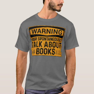 Book Lover Reader Bookworm Reading Addict Books Wa T-Shirt