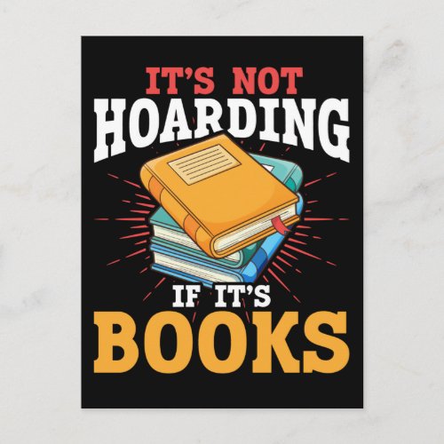 Book Lover Reader Humor Funny Bookworm Joke Postcard