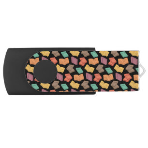 Book Lover Reading Reader Intellectuals Librarian Flash Drive