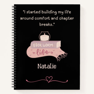 Book Lover Reading Spiral Notebook