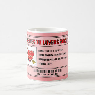 Book Lover Romance Reader's Pink Custom Mug