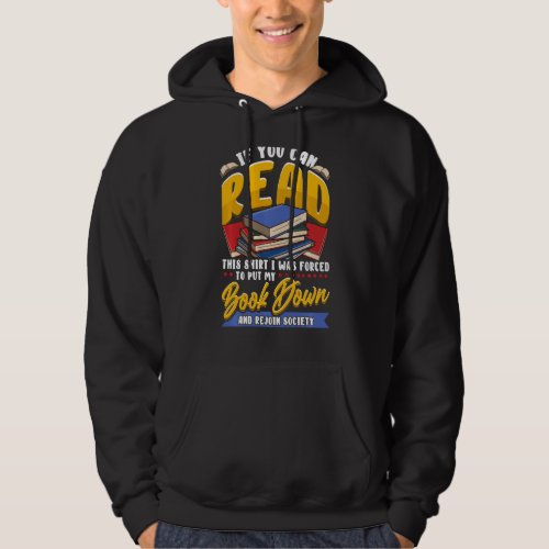 Book Lover Shirt Funny Reading Bookworm If You Can