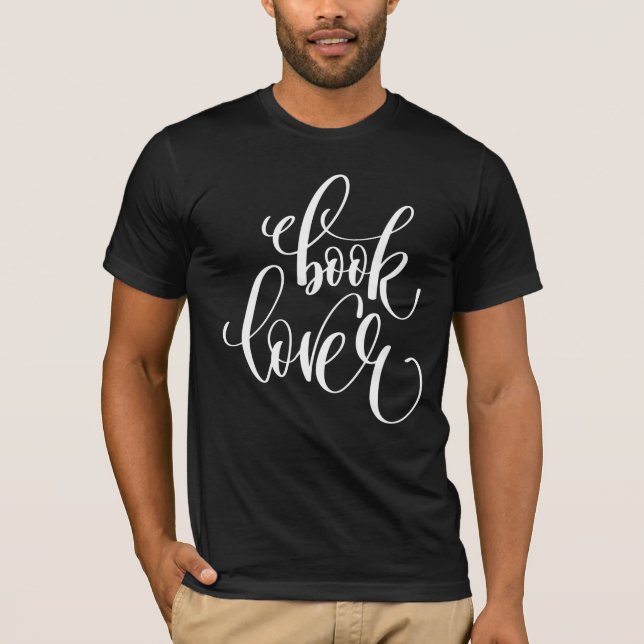 Book Lover T-Shirt (Front)