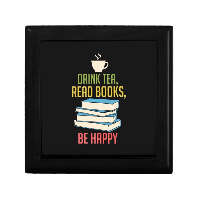 Book Lover - Tea Books Happy Gift Box (Front)