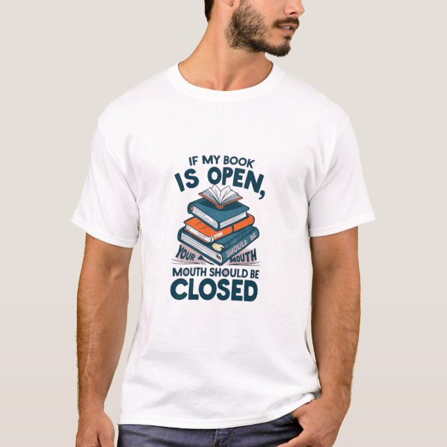 Book Lover Tee (Front)