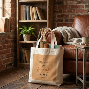 Book Lover Tote Bag 