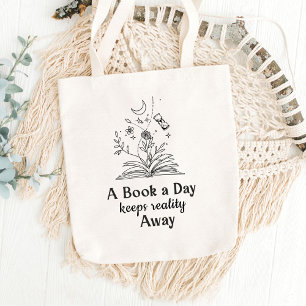 Book Lovers A Book a Day... Tote Bag