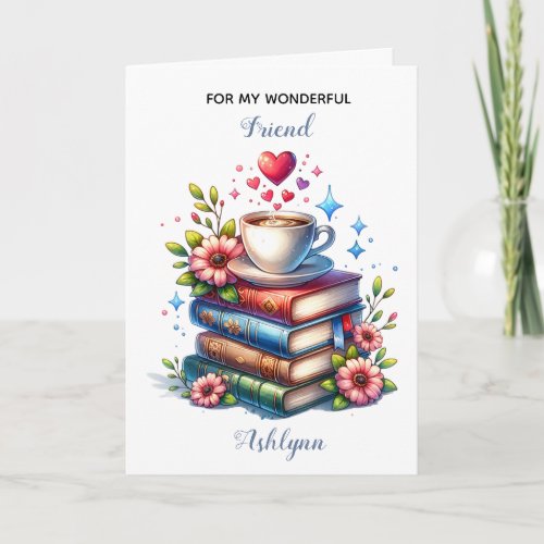 Book Lovers BirthdayFolded Greeting Card