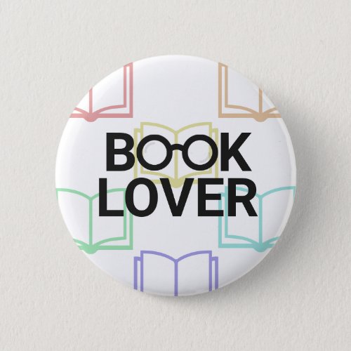 Book lovers button