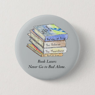 Book Lovers Button