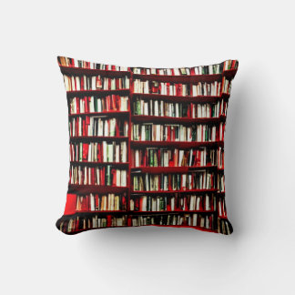 Book Lover's Christmas Pillow
