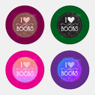 Book Lover's  Coaster Set