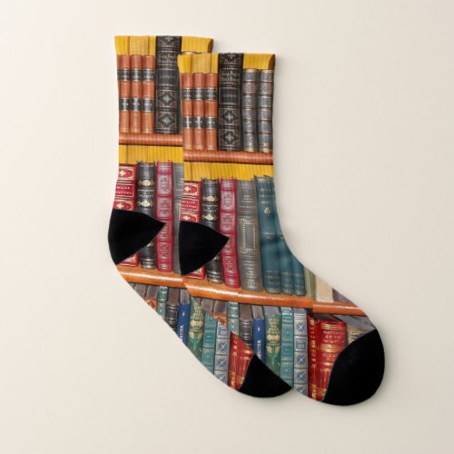Book Lovers Crew Socks