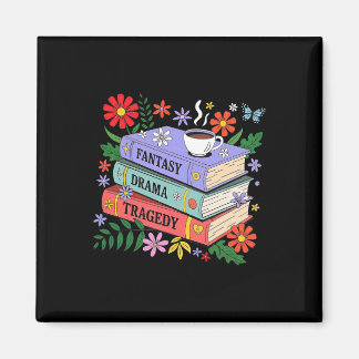 Book Lovers Fantasy Drama Tragedy Subtle 8647 Trum Magnet