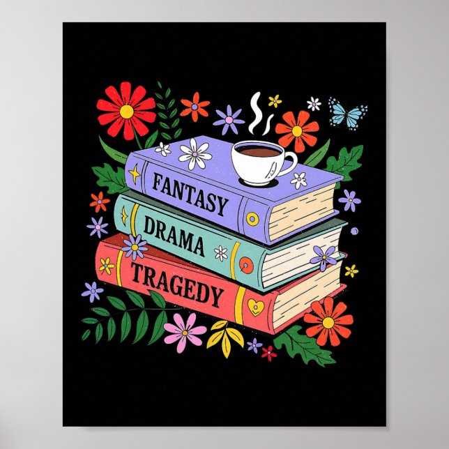 Book Lovers Fantasy Drama Tragedy Subtle 8647 Trum Poster (Front)