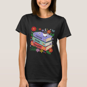 Book Lovers Fantasy Drama Tragedy Subtle 8647 Trum T-Shirt