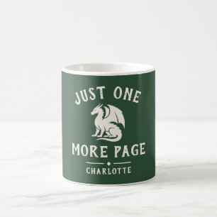 Book Lover's Fantasy Reader Custom Coffee Mug