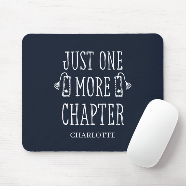 Book Lovers Funny Saying Personalized  Mouse Pad (With Mouse)