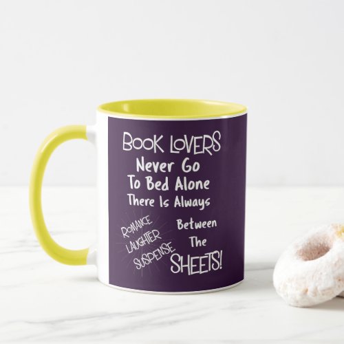 Book Lovers Funny Text Quote Mug