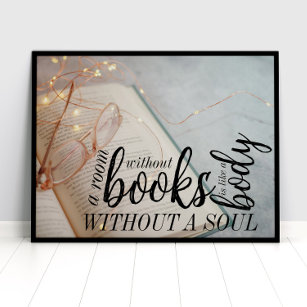 Book lovers gift wall decor