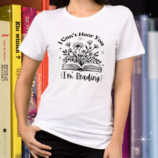 Book Lovers, I Can't Hear You I'm Reading Tri-Blend Shirt