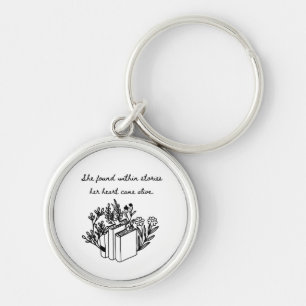 Book Lovers Keychain