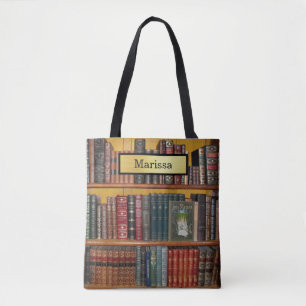 Book Lovers Library Hardcover Edition Books Tote Bag