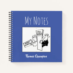 Book Lover's Personalised Notebook