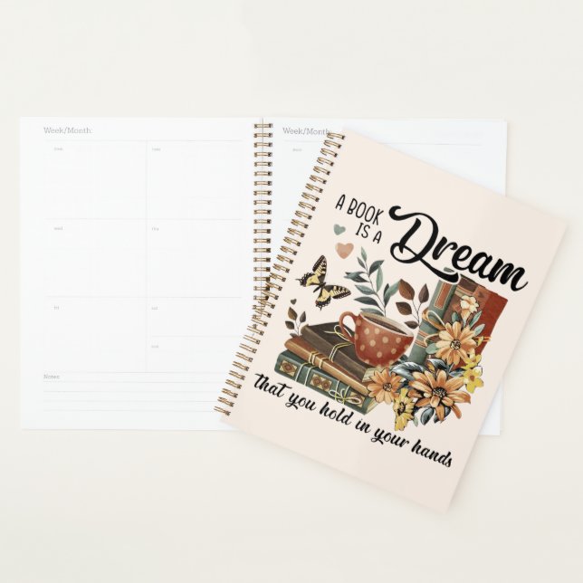 Book Lovers  Planner (Display)