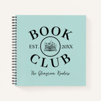 Book Lovers Reading Club Personalized Notebook