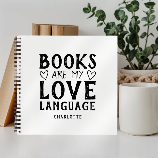 Book Lovers Saying Personalized Spiral Notebook (Creator Uploaded)