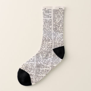 Book lover's socks