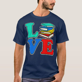 Book Lovers Vintage Book Lover Gift Idea T-Shirt