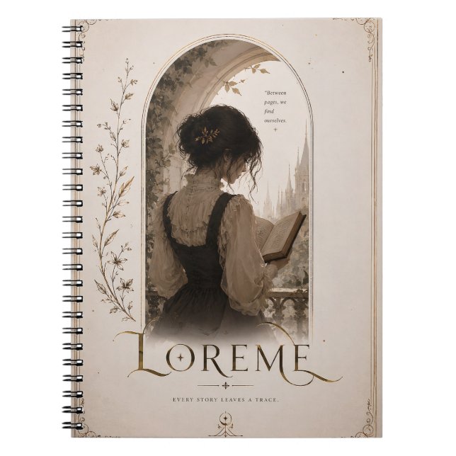 Book Lovers Vintage Journal/Notebook (Front)