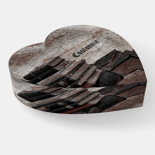 Book Lovers Vintage Paperweight (Angled)