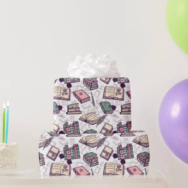 Book Lovers Wrapping Paper (Party Gifts)