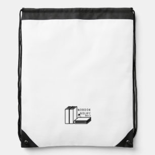 book-loving ecotbag drawstring bag