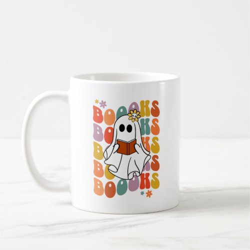 Book Loving Ghost Coffee Mug