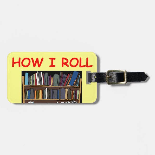 BOOK LUGGAGE TAG (Front Horizontal)