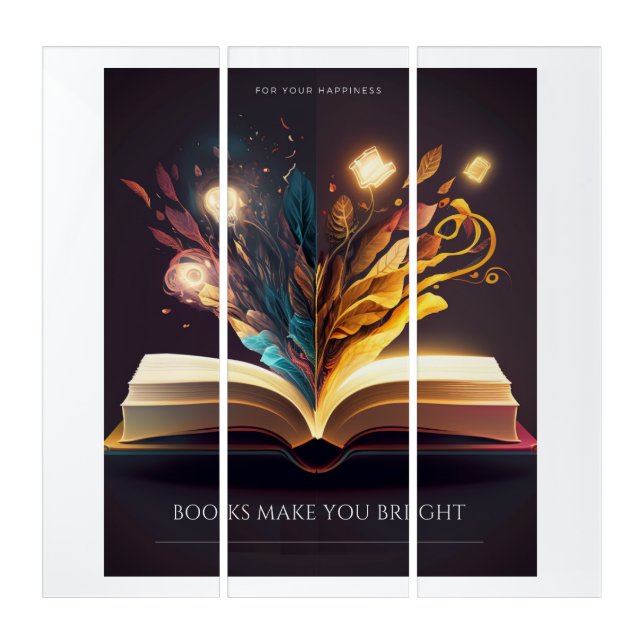  Book make you Bright Triptych (Front)