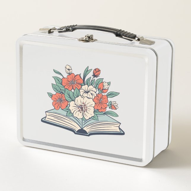 Book Metal Lunch Box (Front)