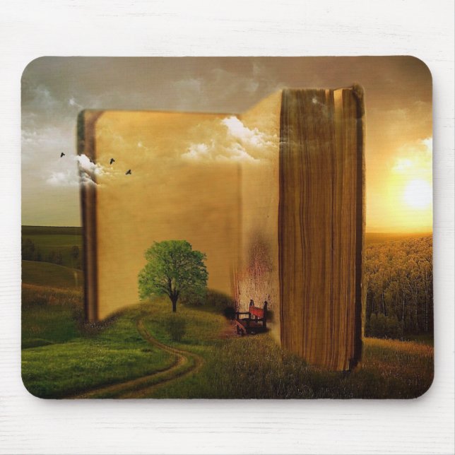 Book Mouse Pad (Front)