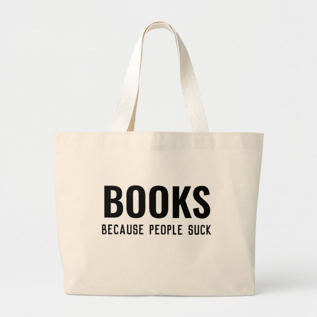 Book Nerd Book Bag | Librarian Gift (Front)