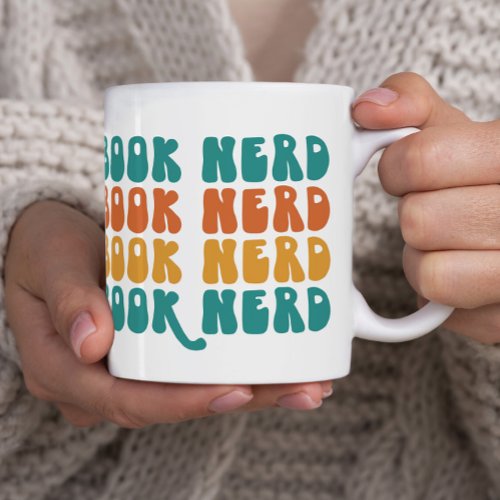 Book Nerd Book Lover Gift Coffee Mug