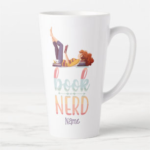 Book Nerd - Book Lovers   Reading Latte Mug